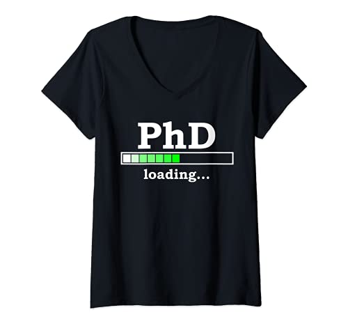 Mujer Futuro doctorado Divertido regalo de graduación de doctorado Camiseta Cuello V
