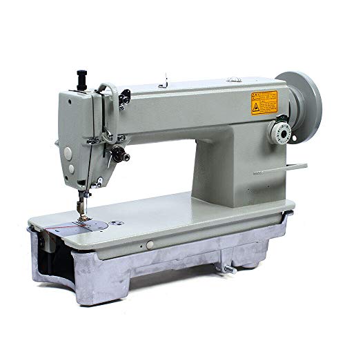 Máquina de coser de cuero resistente 3000 SPM Herramientas de costura industrial con lubricación automática, blanco Industrial Leather Sewing Machine Material grueso Cuero